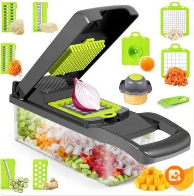 12 in 1 Manual Vegetable Chopper